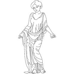 Раскраска: Римская мифология (Боги и богини) #110080 - Раскраски для печати