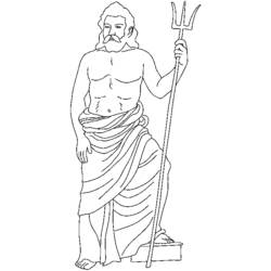 Раскраска: Римская мифология (Боги и богини) #110091 - Раскраски для печати