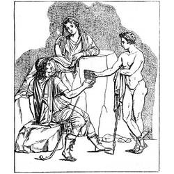 Раскраска: Римская мифология (Боги и богини) #110093 - Бесплатные раскраски для печати