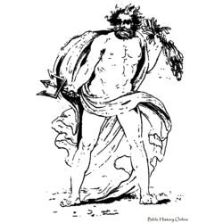 Раскраска: Римская мифология (Боги и богини) #110100 - Бесплатные раскраски для печати
