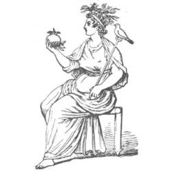 Раскраска: Римская мифология (Боги и богини) #110124 - Раскраски для печати