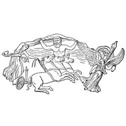 Раскраска: Римская мифология (Боги и богини) #110186 - Бесплатные раскраски для печати