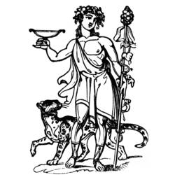 Раскраска: Римская мифология (Боги и богини) #110197 - Раскраски для печати