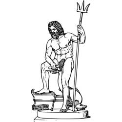 Раскраска: Римская мифология (Боги и богини) #110301 - Бесплатные раскраски для печати