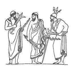 Раскраска: Римская мифология (Боги и богини) #110313 - Бесплатные раскраски для печати