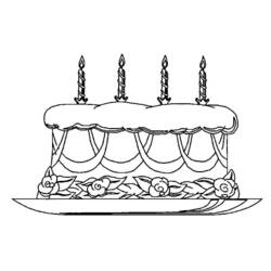 Раскраска: день рождения (Праздники и особые случаи) #57285 - Бесплатные раскраски для печати