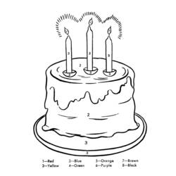 Раскраска: день рождения (Праздники и особые случаи) #57348 - Бесплатные раскраски для печати