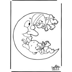 Раскраска: рождение (Праздники и особые случаи) #55600 - Раскраски для печати