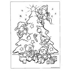 Раскраска: рождество (Праздники и особые случаи) #54747 - Раскраски для печати