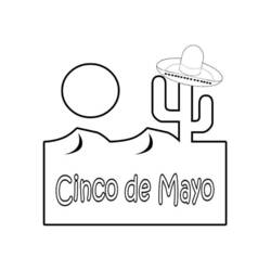 Раскраска: Синко де Майо (Праздники и особые случаи) #59968 - Раскраски для печати