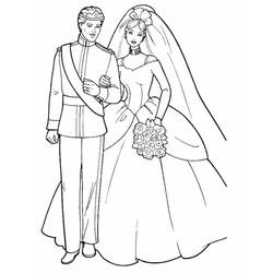 Раскраска: брак (Праздники и особые случаи) #55946 - Раскраски для печати