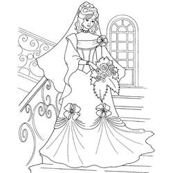 Раскраска: брак (Праздники и особые случаи) #55967 - Раскраски для печати