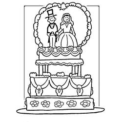 Раскраска: брак (Праздники и особые случаи) #56017 - Раскраски для печати