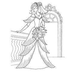 Раскраска: брак (Праздники и особые случаи) #56099 - Раскраски для печати