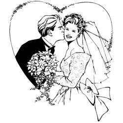 Раскраска: брак (Праздники и особые случаи) #56203 - Бесплатные раскраски для печати