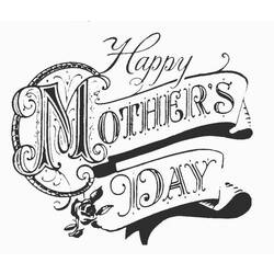 Раскраска: День матери (Праздники и особые случаи) #129786 - Бесплатные раскраски для печати