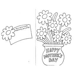 Раскраска: День матери (Праздники и особые случаи) #129803 - Раскраски для печати