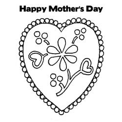 Раскраска: День матери (Праздники и особые случаи) #129807 - Бесплатные раскраски для печати