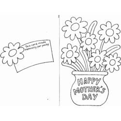 Раскраска: День матери (Праздники и особые случаи) #129840 - Бесплатные раскраски для печати