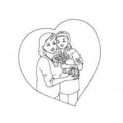 Раскраска: День матери (Праздники и особые случаи) #129953 - Бесплатные раскраски для печати
