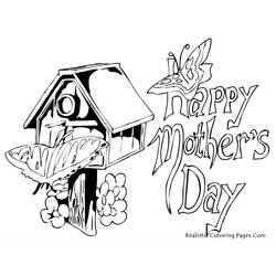 Раскраска: День матери (Праздники и особые случаи) #129980 - Бесплатные раскраски для печати
