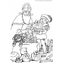 Раскраска: Святой николай (Праздники и особые случаи) #59169 - Бесплатные раскраски для печати