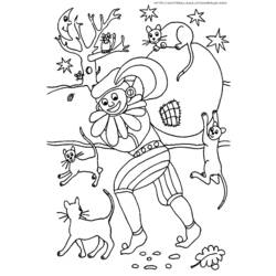 Раскраска: Святой николай (Праздники и особые случаи) #59300 - Бесплатные раскраски для печати