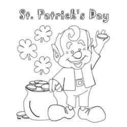 Раскраска: Святой Патрик (Праздники и особые случаи) #57974 - Раскраски для печати