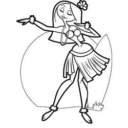 Раскраска: Танцор (Профессии и профессии) #92365 - Бесплатные раскраски для печати