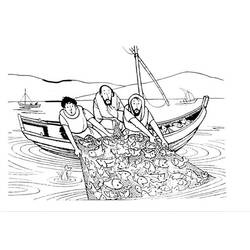 Раскраска: рыбак (Профессии и профессии) #103989 - Раскраски для печати