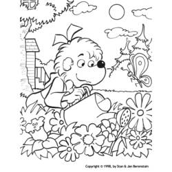 Раскраска: садовник (Профессии и профессии) #98605 - Раскраски для печати