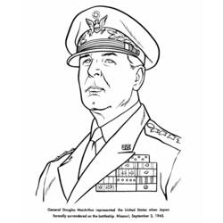 Раскраска: военные (Профессии и профессии) #102360 - Раскраски для печати
