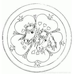 Раскраска: Мандала Животные (мандалы) #22736 - Раскраски для печати