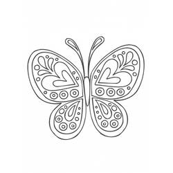 Раскраска: Бабочка Мандалы (мандалы) #117381 - Раскраски для печати