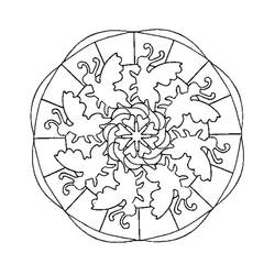 Раскраска: Бабочка Мандалы (мандалы) #117391 - Раскраски для печати