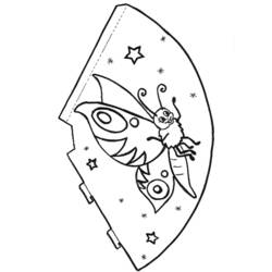 Раскраска: Бабочка Мандалы (мандалы) #117397 - Раскраски для печати