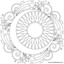 Раскраска: мандалы (мандалы) #22910 - Раскраски для печати