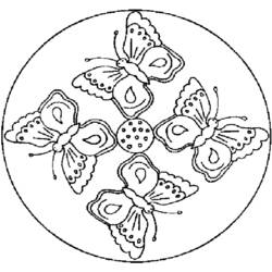 Раскраска: Мандалы для детей (мандалы) #124213 - Раскраски для печати