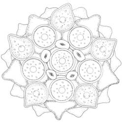 Раскраска: Звездные мандалы (мандалы) #117952 - Бесплатные раскраски для печати