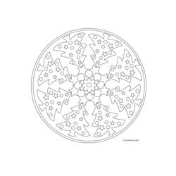 Раскраска: Звездные мандалы (мандалы) #118000 - Раскраски для печати