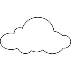 Раскраска: облако (природа) #157330 - Раскраски для печати