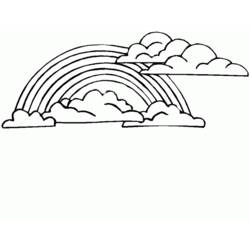 Раскраска: облако (природа) #157515 - Бесплатные раскраски для печати