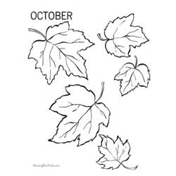 Раскраска: Осенний сезон (природа) #164046 - Бесплатные раскраски для печати