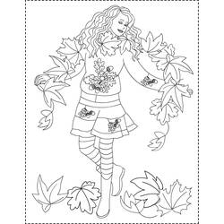 Раскраска: Осенний сезон (природа) #164053 - Бесплатные раскраски для печати