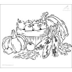 Раскраска: Осенний сезон (природа) #164065 - Бесплатные раскраски для печати