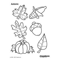 Раскраска: Осенний сезон (природа) #164073 - Бесплатные раскраски для печати