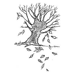 Раскраска: Осенний сезон (природа) #164119 - Бесплатные раскраски для печати