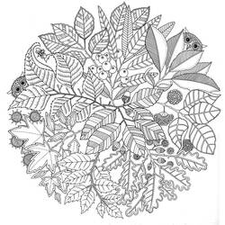 Раскраска: Осенний сезон (природа) #164154 - Бесплатные раскраски для печати