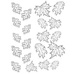 Раскраска: Осенний сезон (природа) #164178 - Бесплатные раскраски для печати