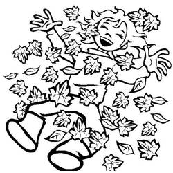 Раскраска: Осенний сезон (природа) #164315 - Бесплатные раскраски для печати